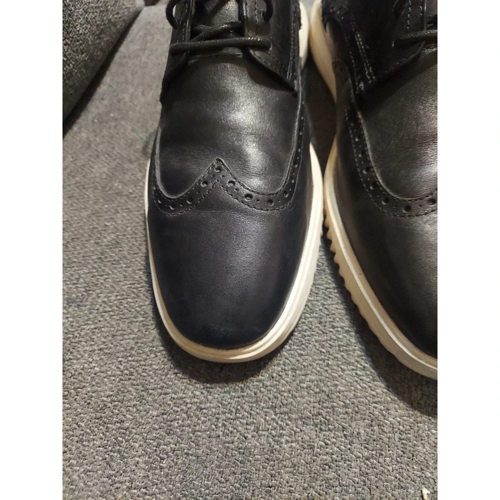 Cole Haan Original Grand Ultra Wingtip Oxford C36938 Black/Sail Men's Size 11 M